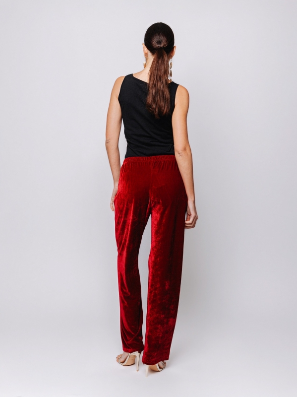 Pantalone dritto in velluto | Midali Toujours