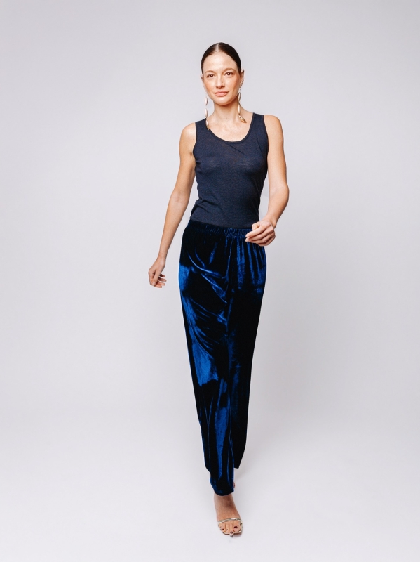 Pantalone dritto in velluto | Midali Toujours
