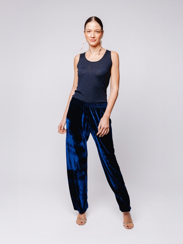 Pantalone dritto in velluto | Midali Toujours