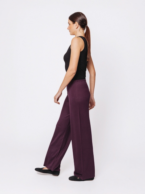 Pantalone dritto in jersey invernale | Midali Toujours