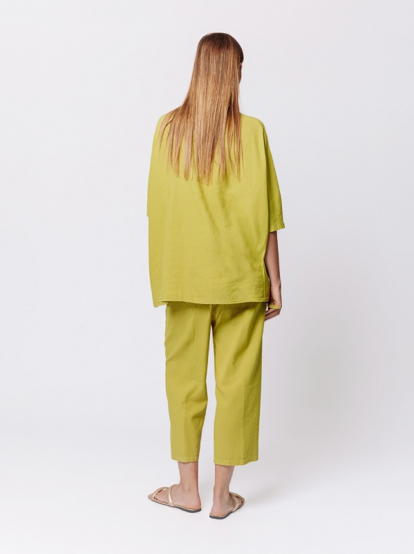 Maglia Flow in Misto Lino e Viscosa