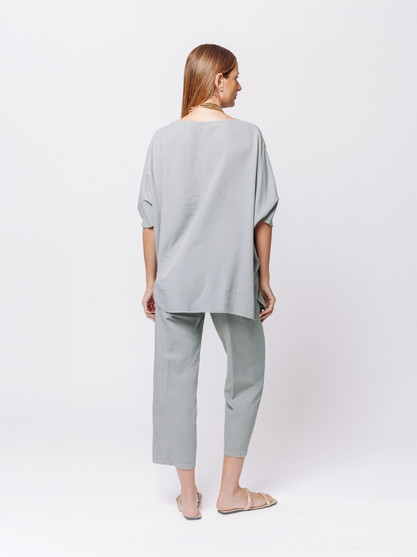 Maglia Flow in Misto Lino e Viscosa