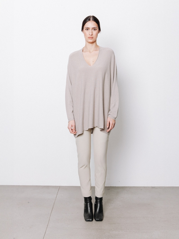 Maxi maglia in misto viscosa