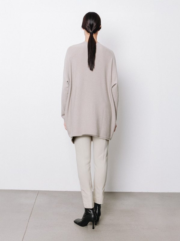 Maxi maglia in misto viscosa