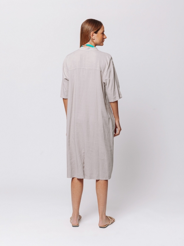 Abito in lino e Viscosa