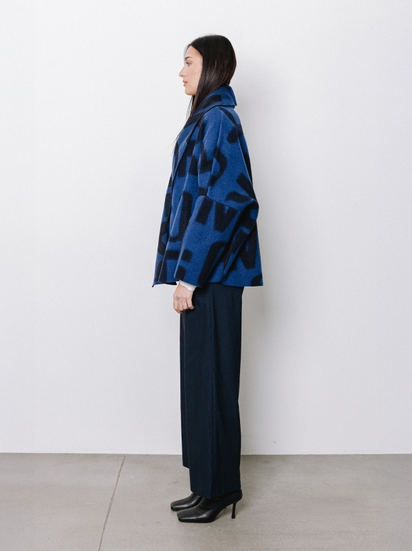 Giacca oversize #LETTERING