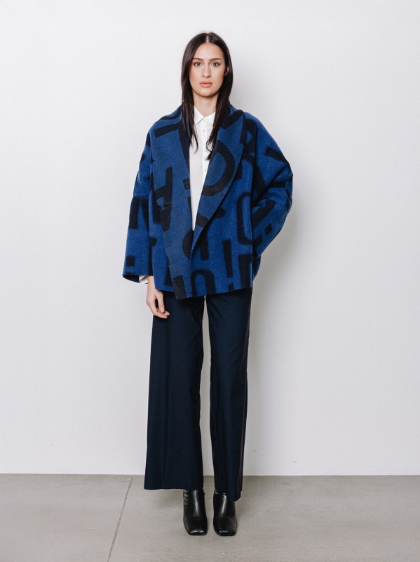 Giacca oversize #LETTERING