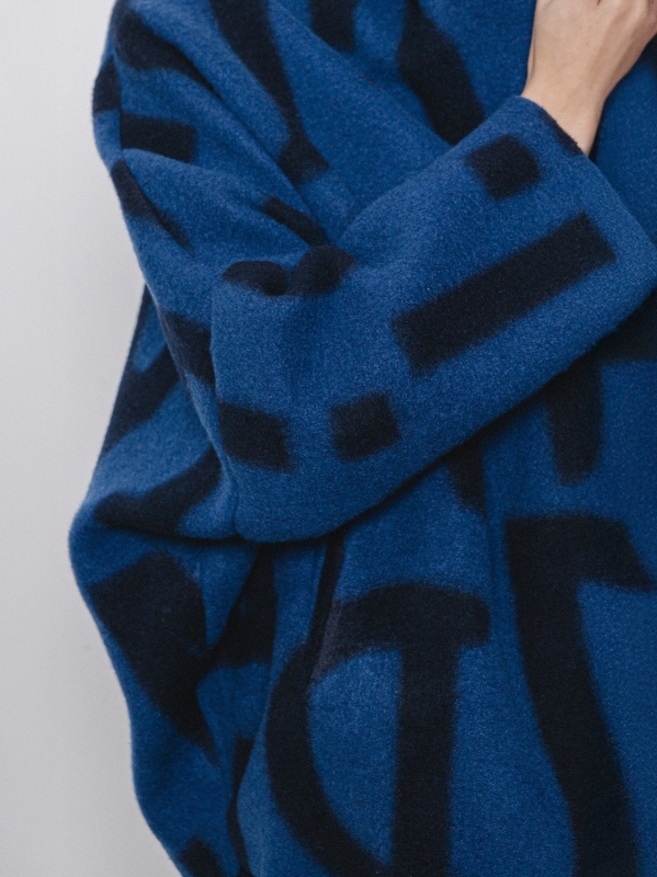 Giacca oversize #LETTERING