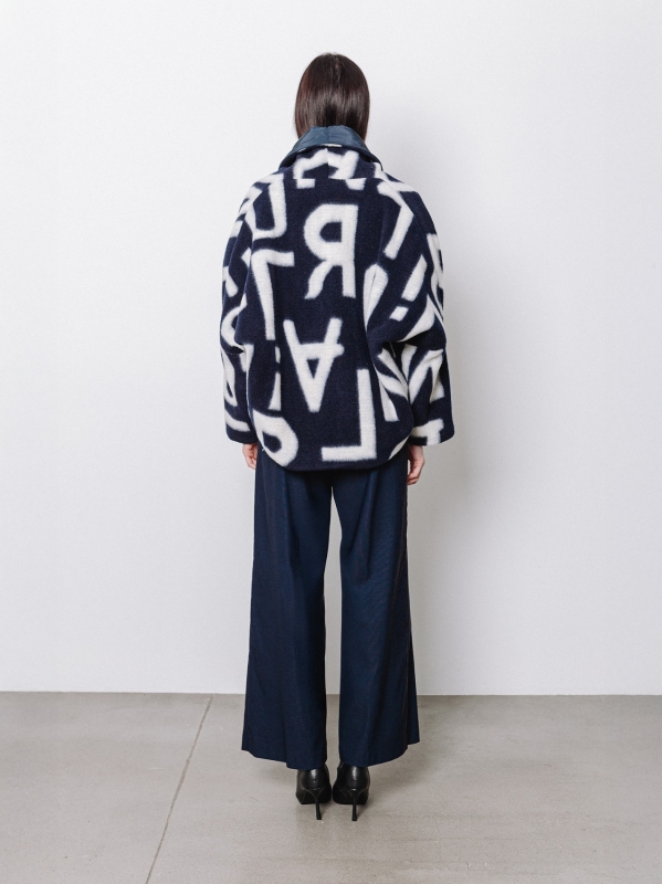 Giacca DoubleFace #Lettering