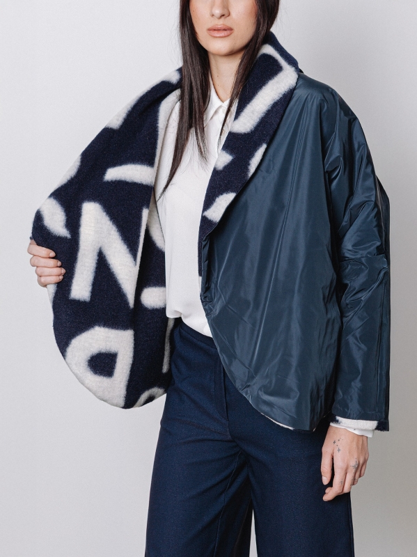 Giacca DoubleFace #Lettering