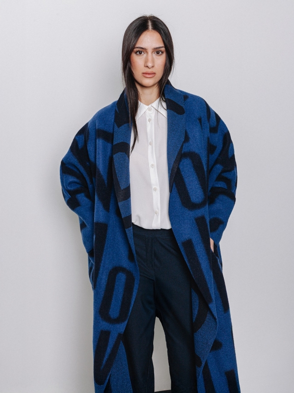 Maxi cardigan #LETTERING