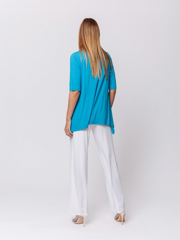 T-shirt svasata in jersey Midali Toujours