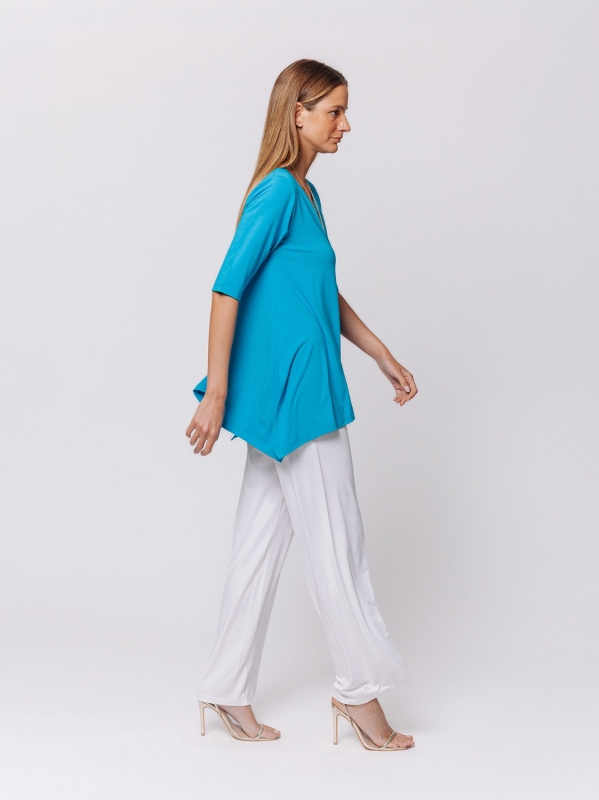 T-shirt svasata in jersey Midali Toujours