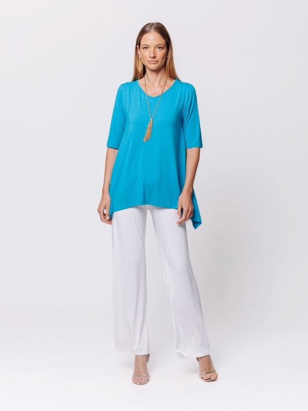 T-shirt svasata in jersey Midali Toujours