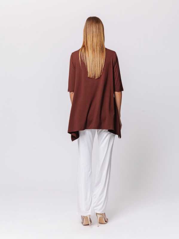 T-shirt svasata in jersey Midali Toujours