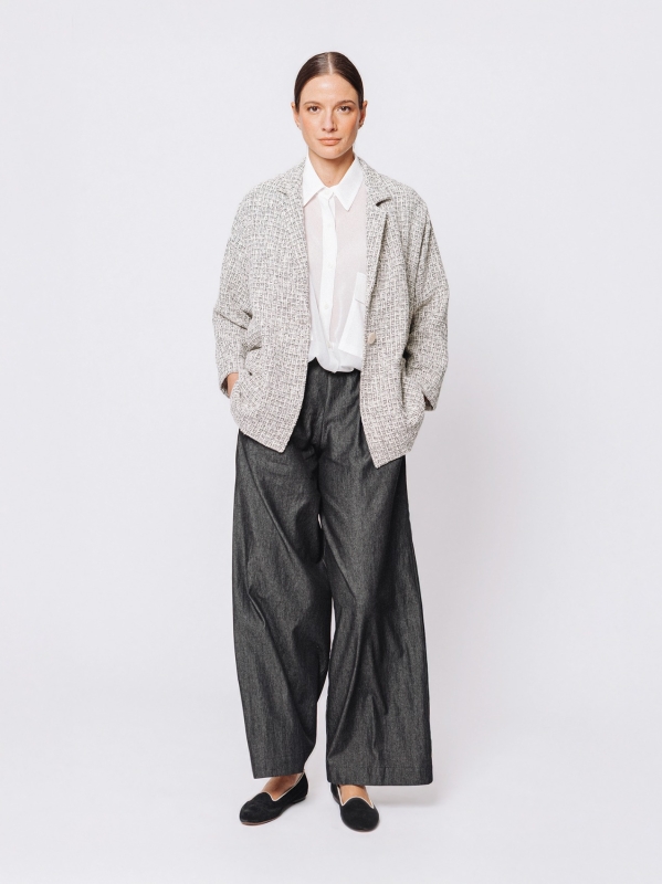 Midali Toujours jacket in two-tone tweed