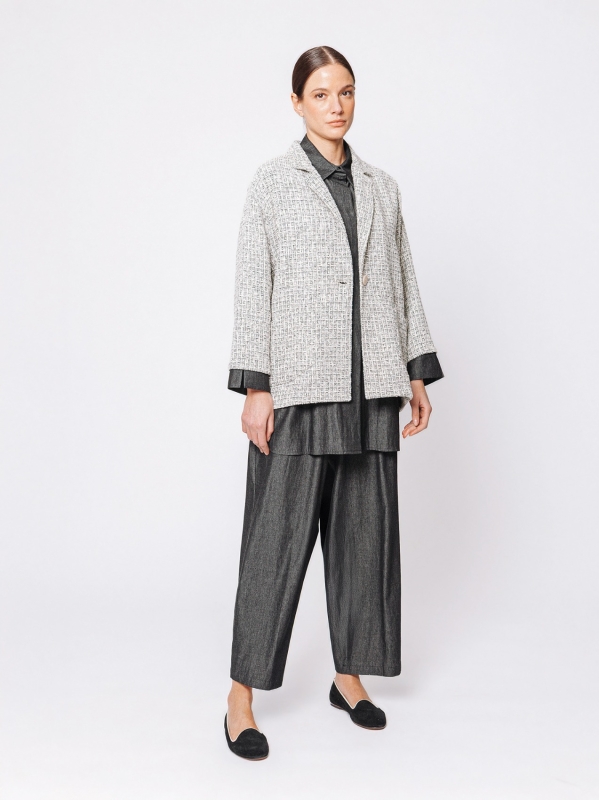 Midali Toujours jacket in two-tone tweed