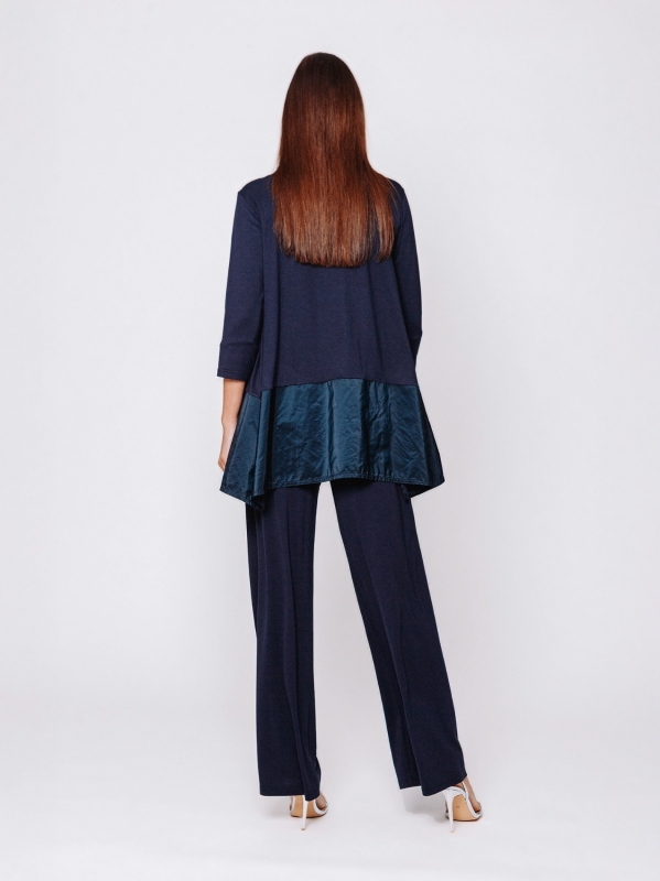 Midali Toujours cardigan with technical fabric insert