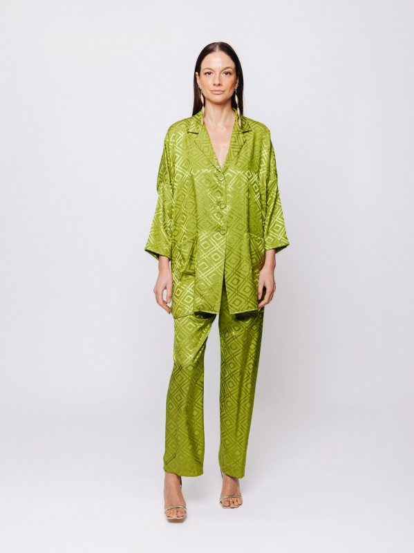 Camicia over in jacquard Midali Toujours