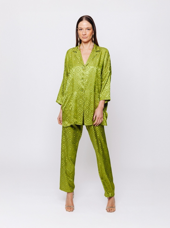 Camicia over in jacquard Midali Toujours