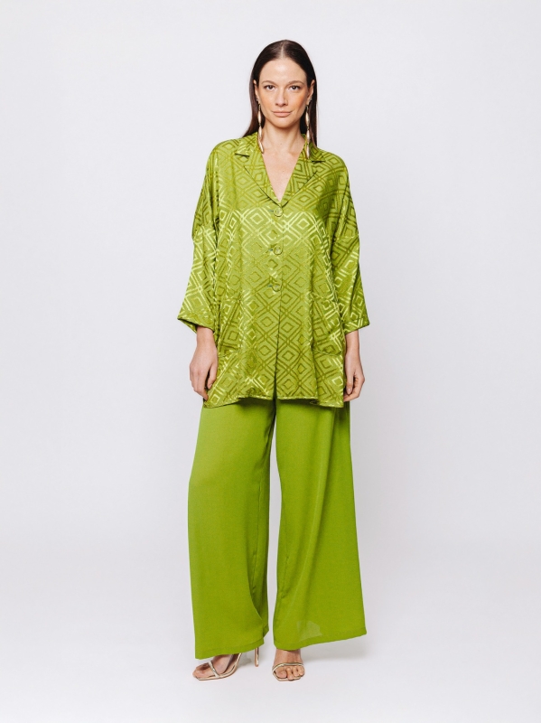 Camicia over in jacquard Midali Toujours