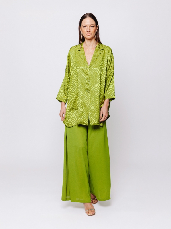 Camicia over in jacquard Midali Toujours