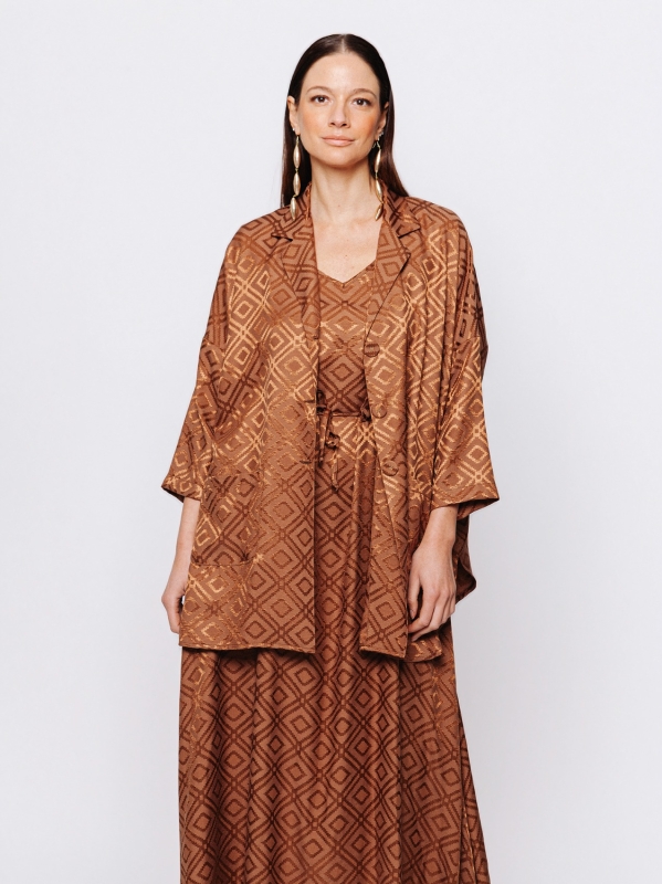 Camicia over in jacquard Midali Toujours