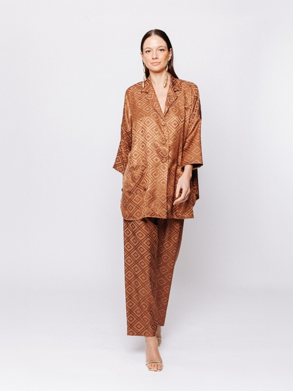 Camicia over in jacquard Midali Toujours