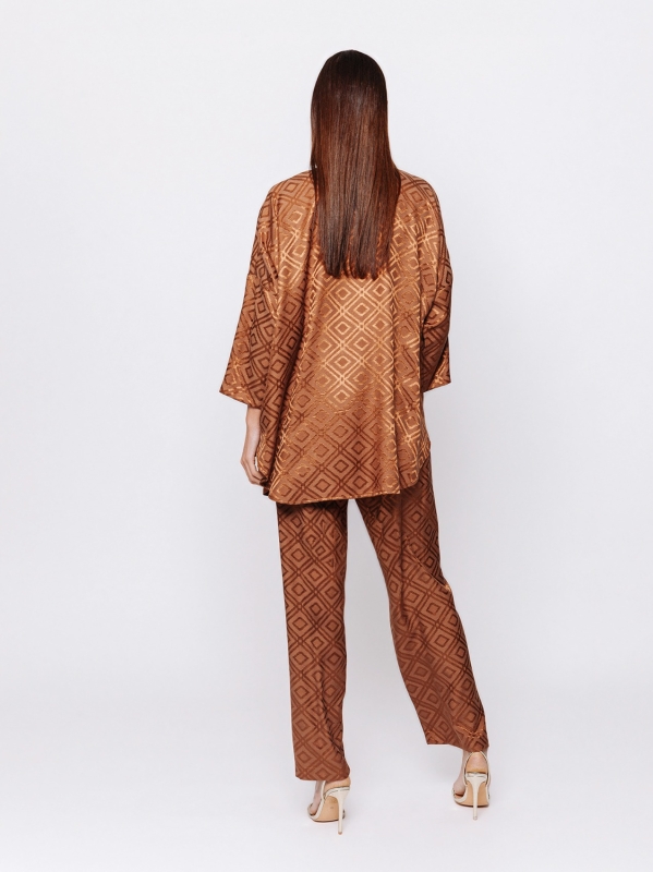 Camicia over in jacquard Midali Toujours