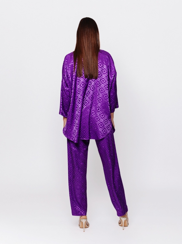 Camicia over in jacquard Midali Toujours