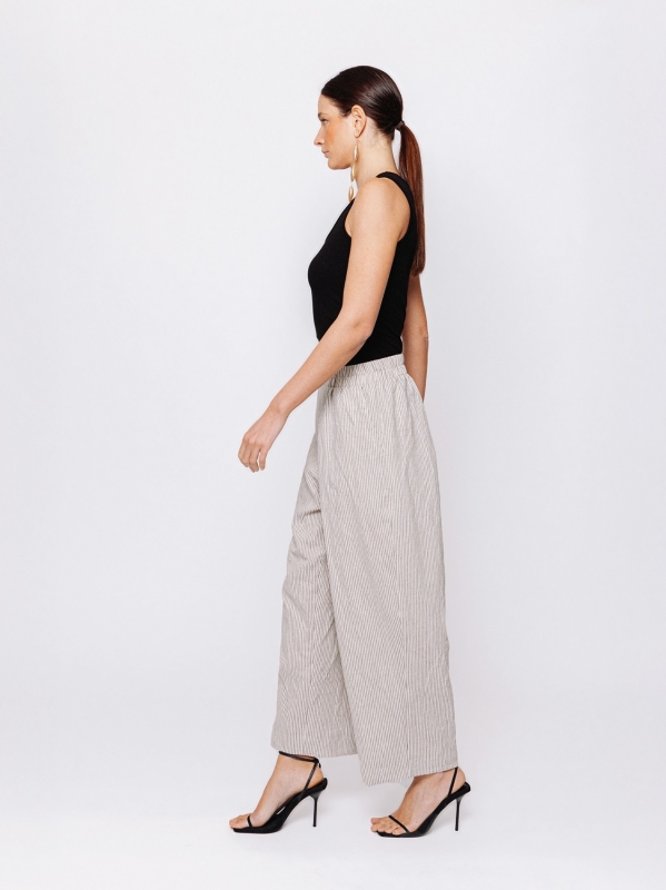 Pantalone Gaucho in Jacquard Orizzonti Leggeri 