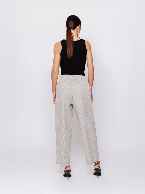 Pantalone Gaucho in Jacquard Orizzonti Leggeri 