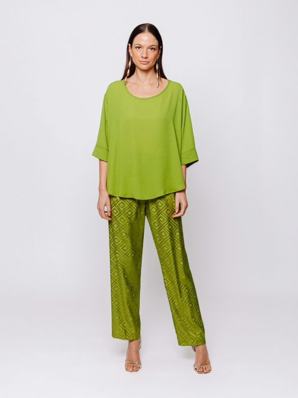 Blusa in tripla georgette