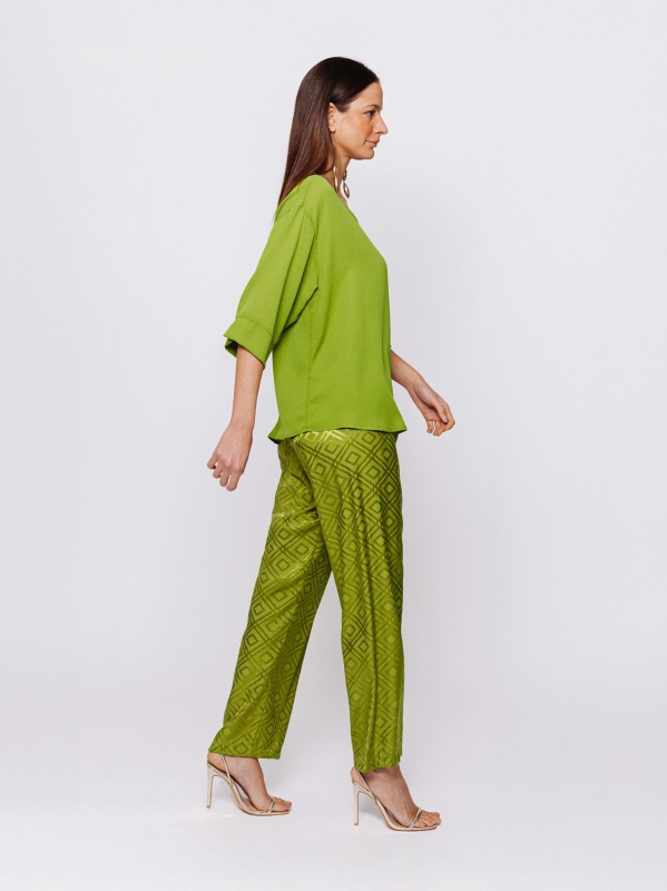 Blusa in tripla georgette