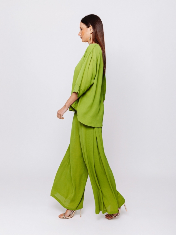 Blusa in tripla georgette