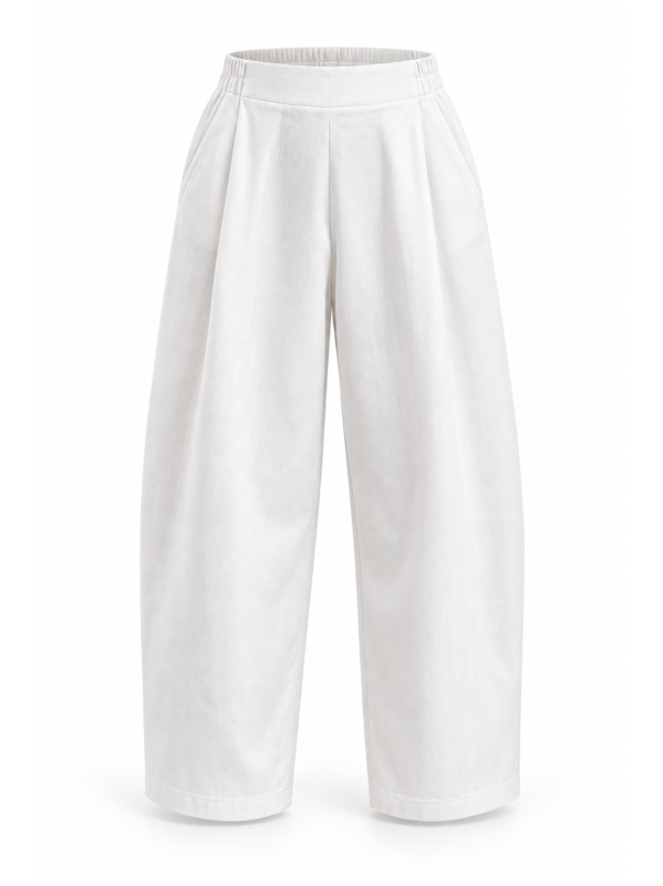 Midali Toujours barrel-style denim trousers