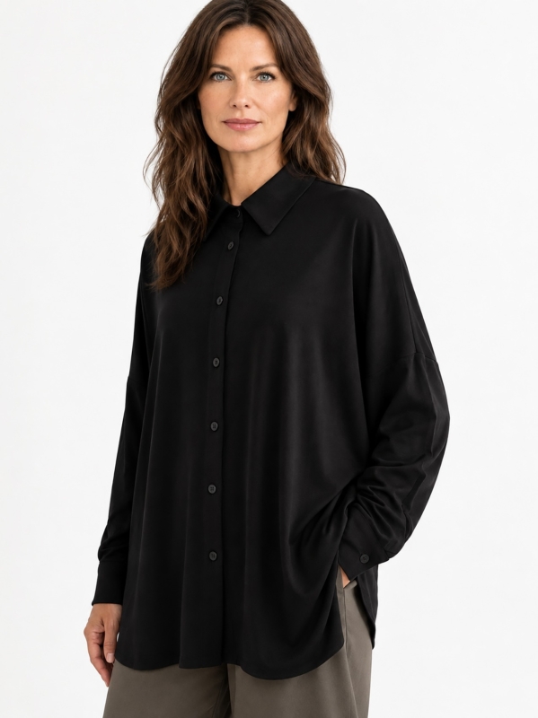 Viscose Jersey Shirt | Midali Toujours