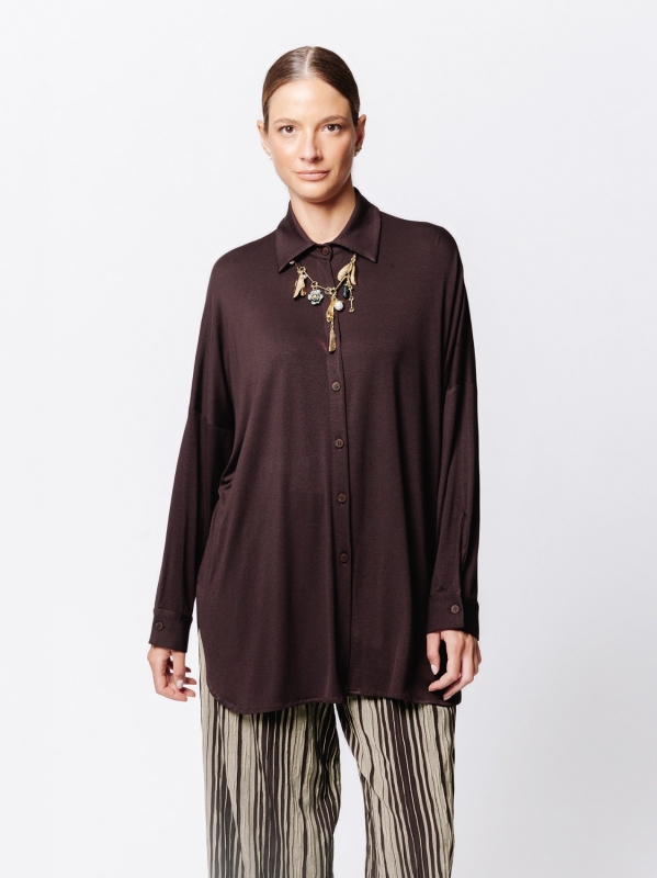 Viscose Jersey Shirt | Midali Toujours