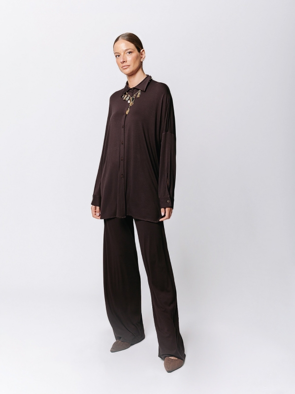 Viscose Jersey Shirt | Midali Toujours