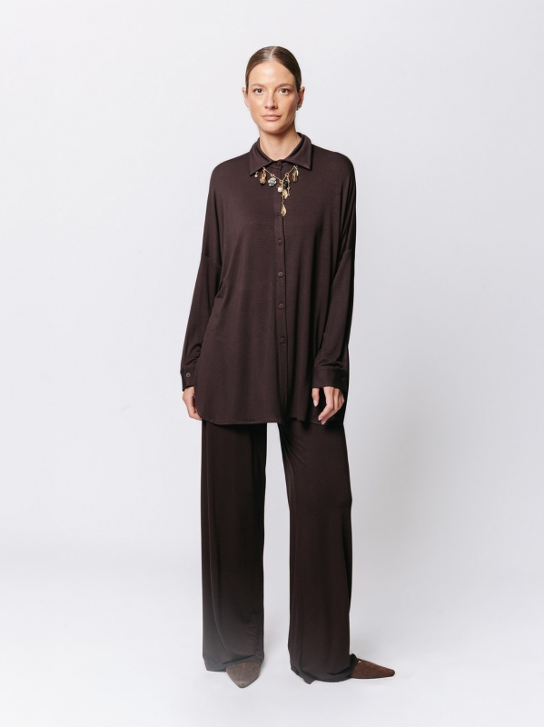 Viscose Jersey Shirt | Midali Toujours